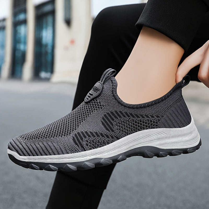 Men's Outdoor Trekking Shoes Breathable Non Slip Soft Sole Sneakers
