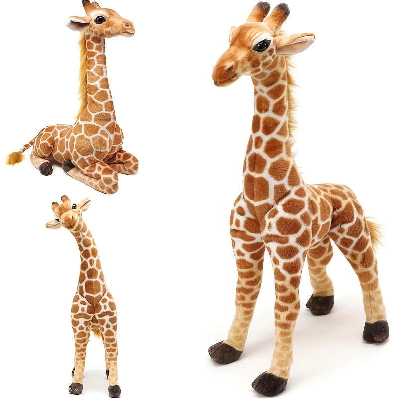 UNSNURNOCH Giraffe Plush Toy Soft Stuffed Animal Doll 35"