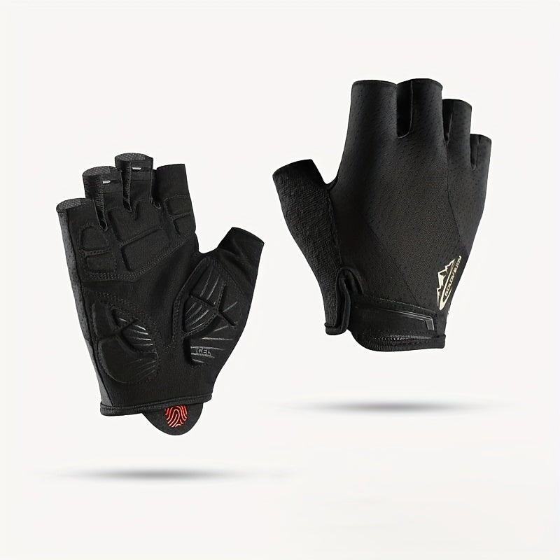 Half finger Cycling Gloves for Men and Women Shock Absorption Anti-slip