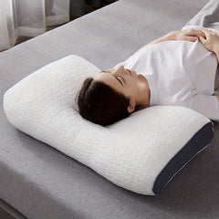 Ergonomic Neck Shoulder Pillow Knitted Breathable Adjustable Cover
