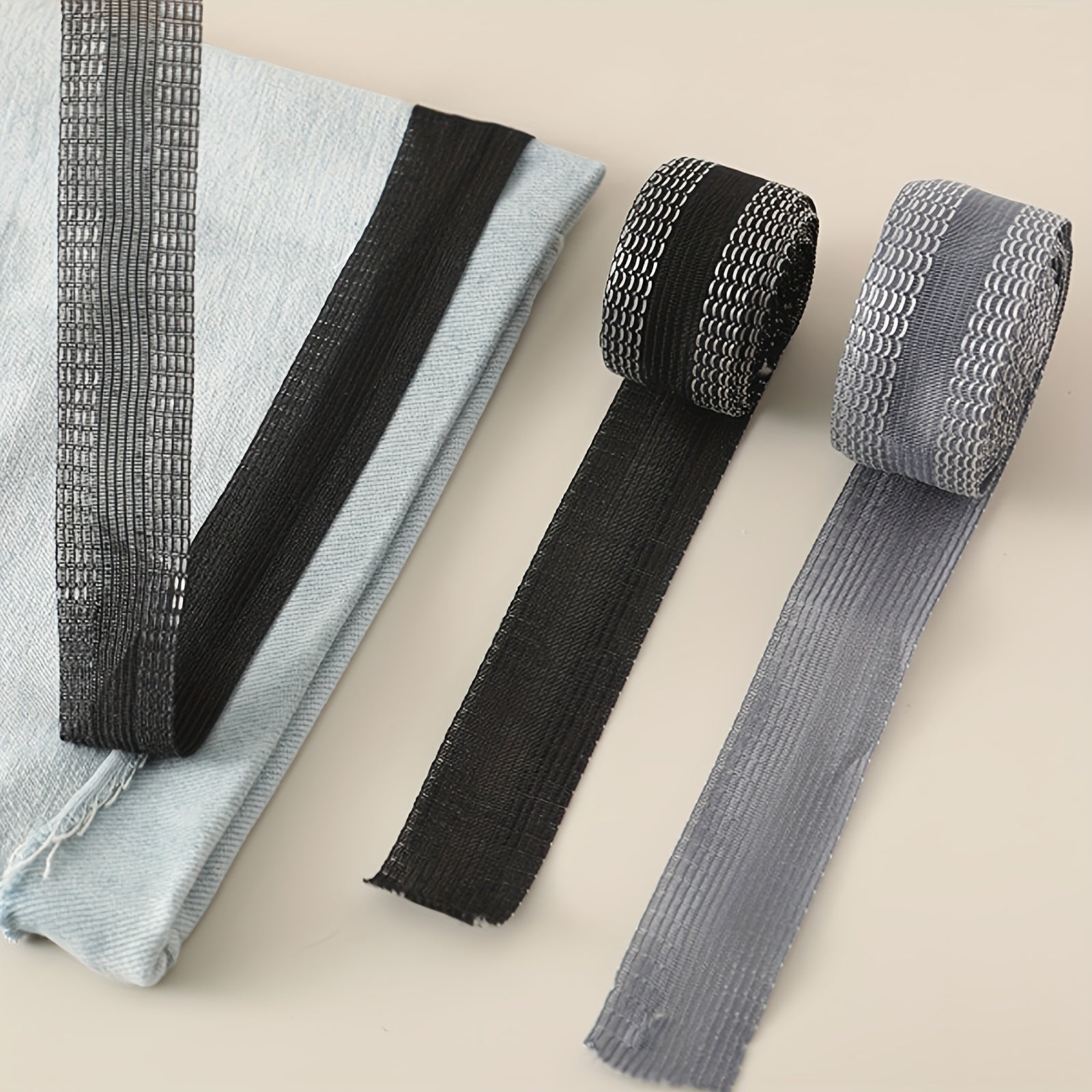 1pc DIY Striped Trouser Patch 118 1 inch Self Adhesive Stickers