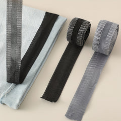 1pc DIY Striped Trouser Patch 118 1 inch Self Adhesive Stickers