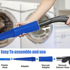 Dryer Vent Cleaner Kit Vacuum Hose Attachment Brush Lint Remover