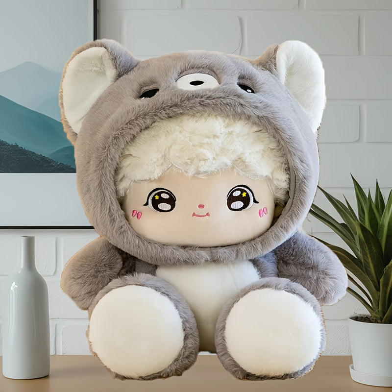 Milk Fu Wolf Treasure Plush Toy Werewolf Doll Girl Birthday Gift