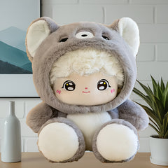 Milk Fu Wolf Treasure Plush Toy Werewolf Doll Girl Birthday Gift