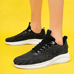 Men's Casual Lace-up Tennis Shoes, Comfortable and Breathable