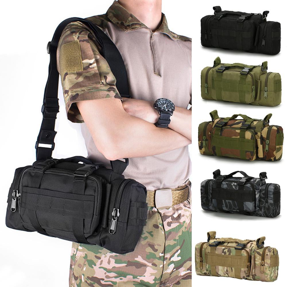 Tactical Waist Bag Molle System Camouflage Pocket Army Assault Bag