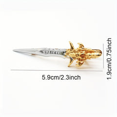 Hero's Sword Tie Clip Game Tie Clip For Men