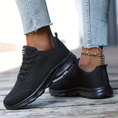Mesh Breathable Outdoor Running Sports Shoes Lightweight Non slip Travel Shoes