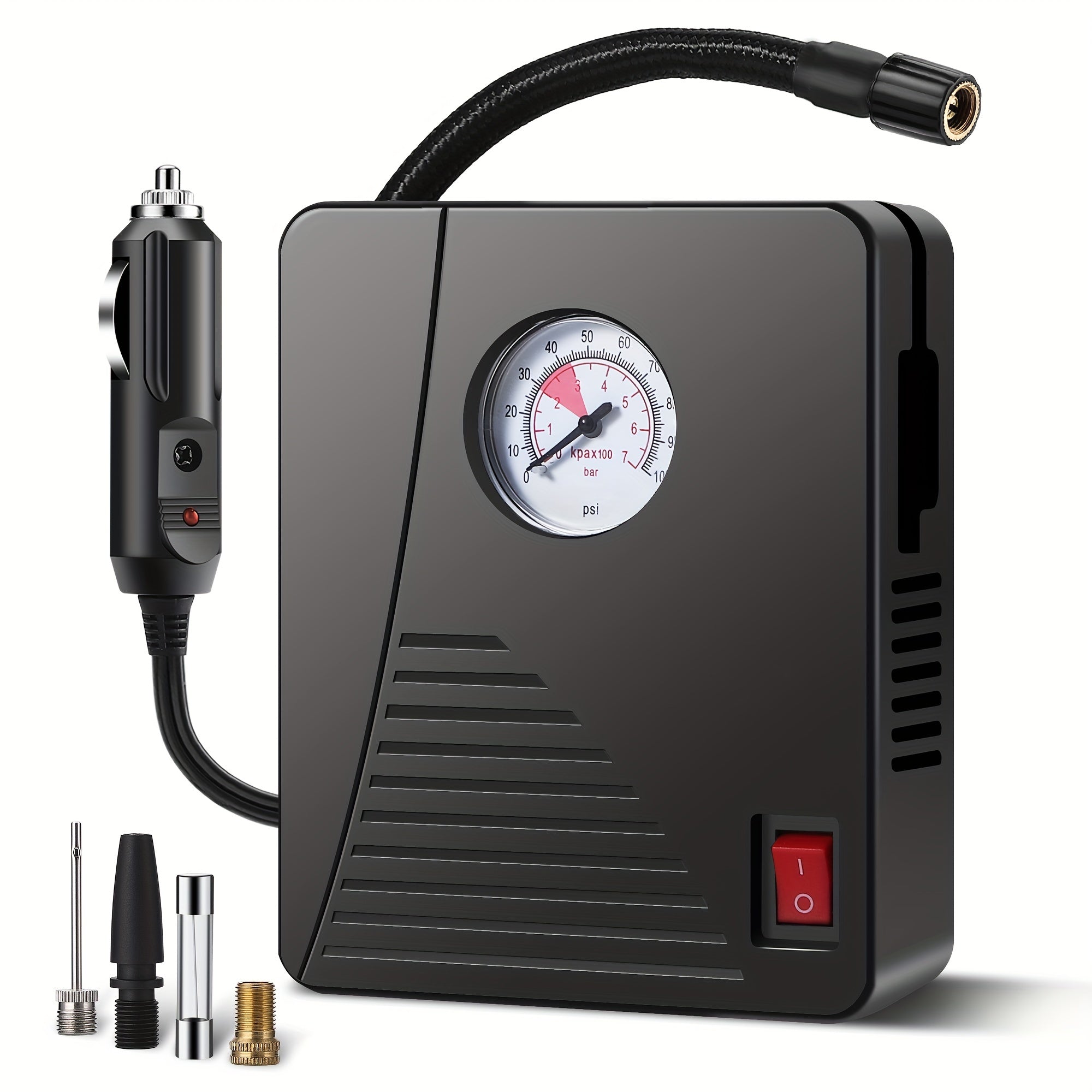 Portable Air Compressor 120PSI Tire Inflator Pump
