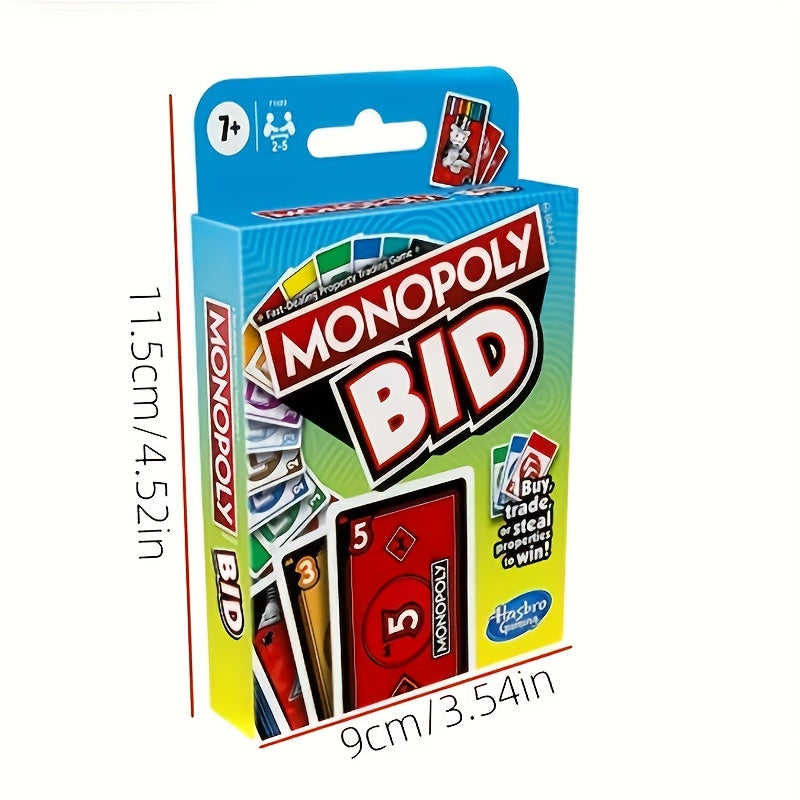 Monopoly Table Card Game for Families and Kids Gift