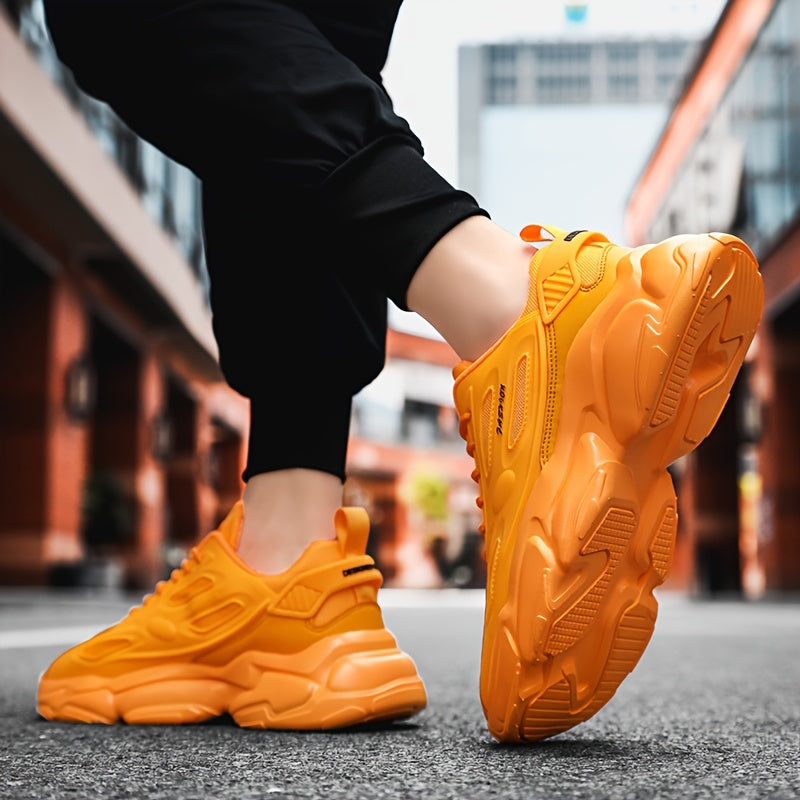 Men's Chunky Lace-up Sneakers Dad Shoes