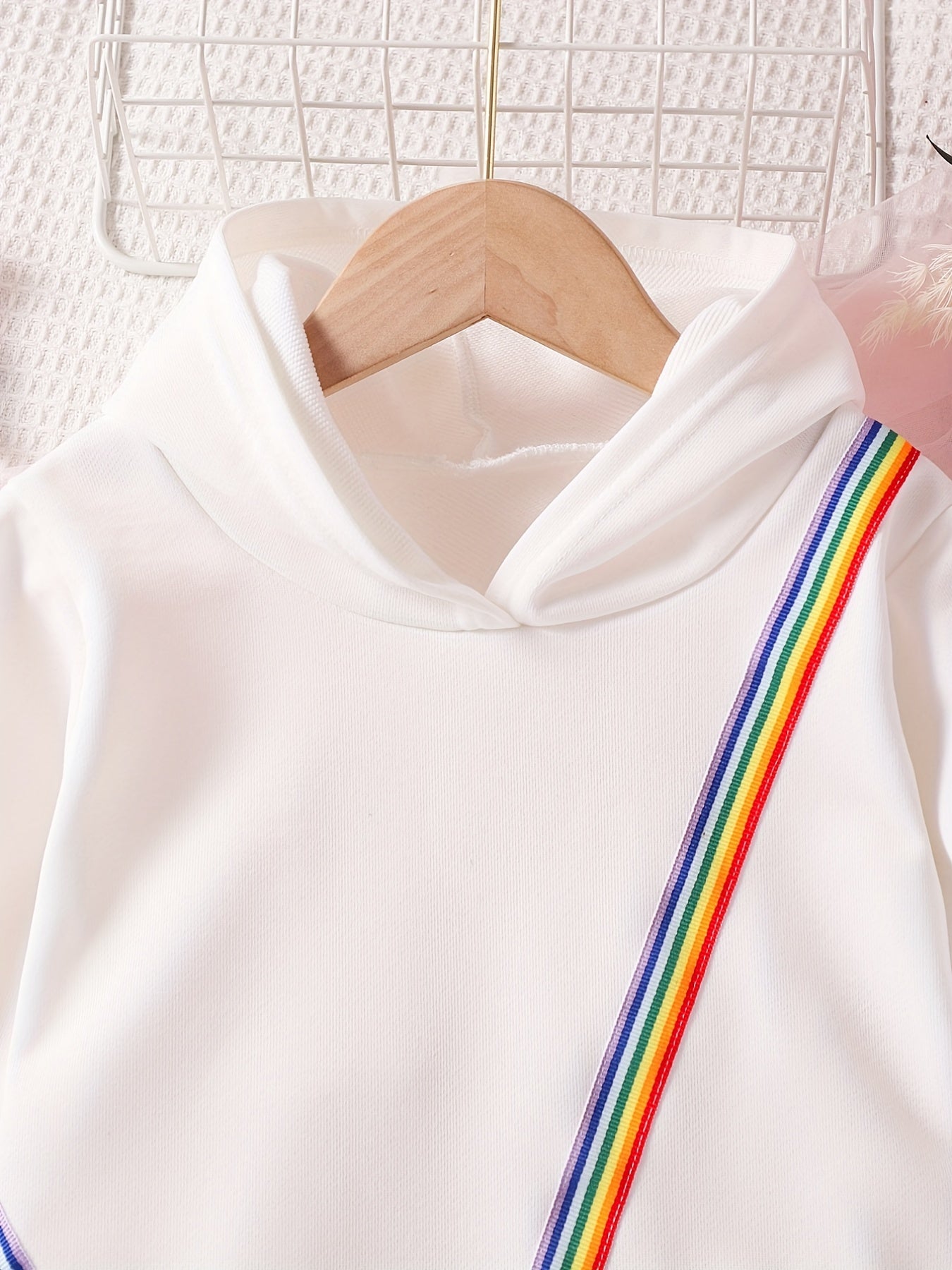 Unicorn Hooded Dress Toddler Kids Clothing