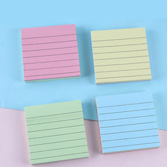 2pcs Self-adhesive Sticky Notes 80Sheets 2