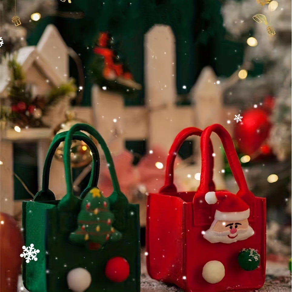 Christmas Candy Bag Party Favor Gift Bag Wedding Birthday Party Supplies