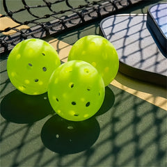 6pcs Pickleball With 40 Holes PE High Elastic Ball