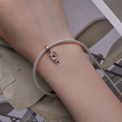 Sterling Silver S925 Phoenix Bracelet Pendant