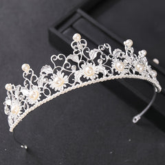 Rhinestone Princess Tiara Wedding Crown for Women