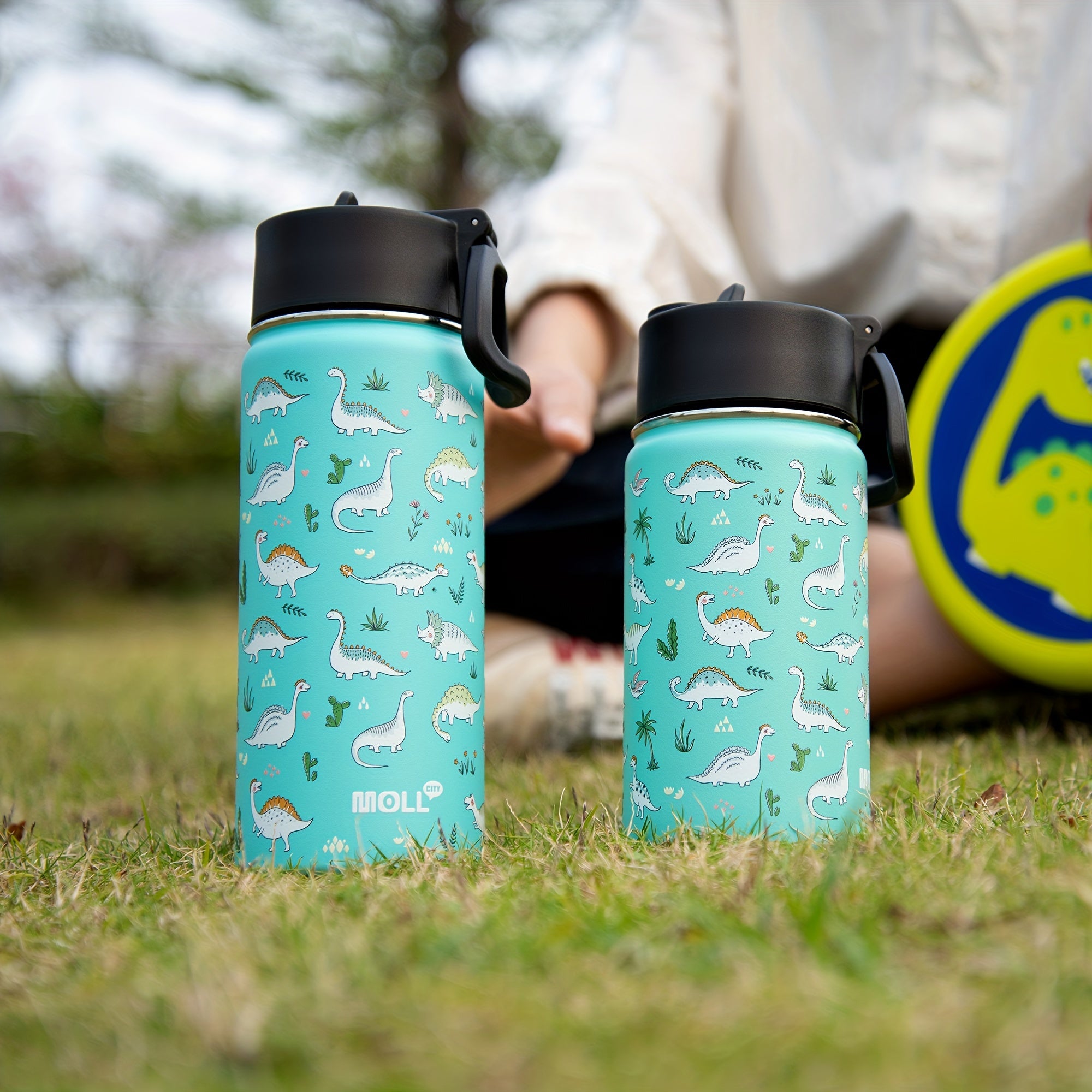 Mollcity 12oz Stainless Steel Vacuum Water Bottle