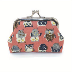 Owl Coin Purse Bag Key Bag Birthday Gift Hasp Money Bags Wallet Clutch Bag