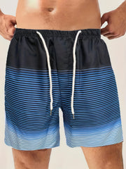 Men s Quick Drying Hawaiian Board Shorts With Pockets