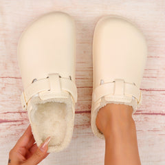 Women's Plush Lined Clogs Slip On Winter Shoes