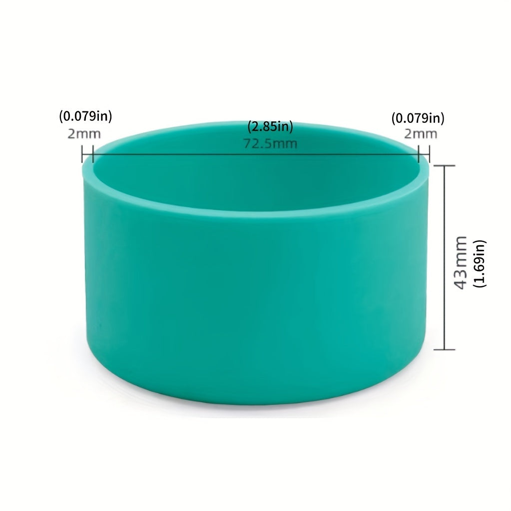 Silicone Cup Bottom Protective Sleeve Non slip Insulated Mug Tumbler Sleeve