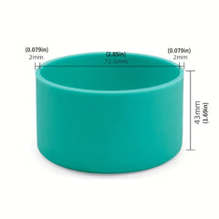 Silicone Cup Bottom Protective Sleeve Non slip Insulated Mug Tumbler Sleeve
