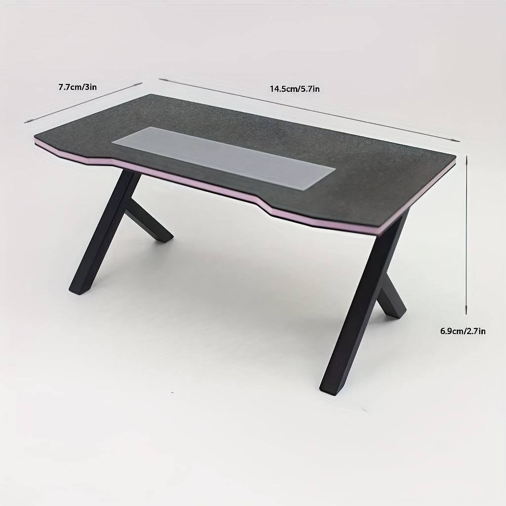 1:12 Dollhouse Mini Computer Gaming Desk