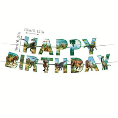 Dinosaur Birthday Party Decoration Set