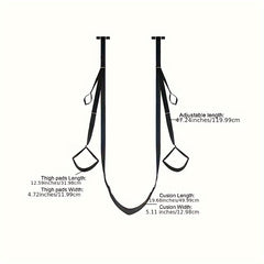 Pilates Swing Rope Straps with Butt Pads for Flexibility Training