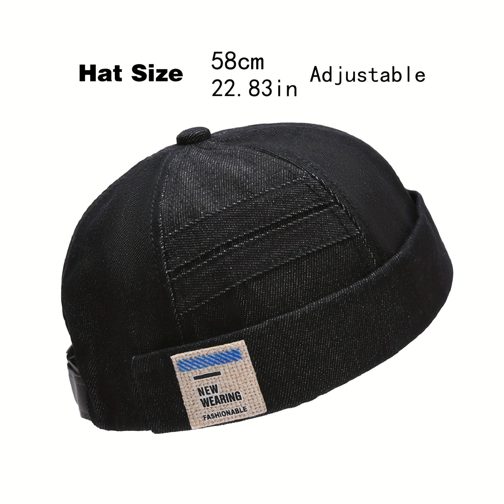 Cotton Sunshade Skullies & Beanies Hat With Alphabets