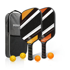 Haitime Fiberglass Pickleball Racket Set with Bag and Balls