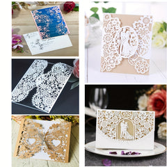 Metal Cutting Dies Flower Wedding Invitation Scrapbooking For Embossing