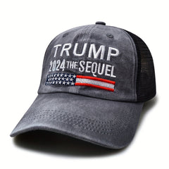 Vintage Washed Distressed Trucker Hat Adjustable Mesh Dad Hats