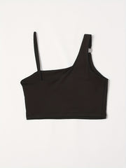 Asymmetrical Straps Cami Top Women's Lingerie