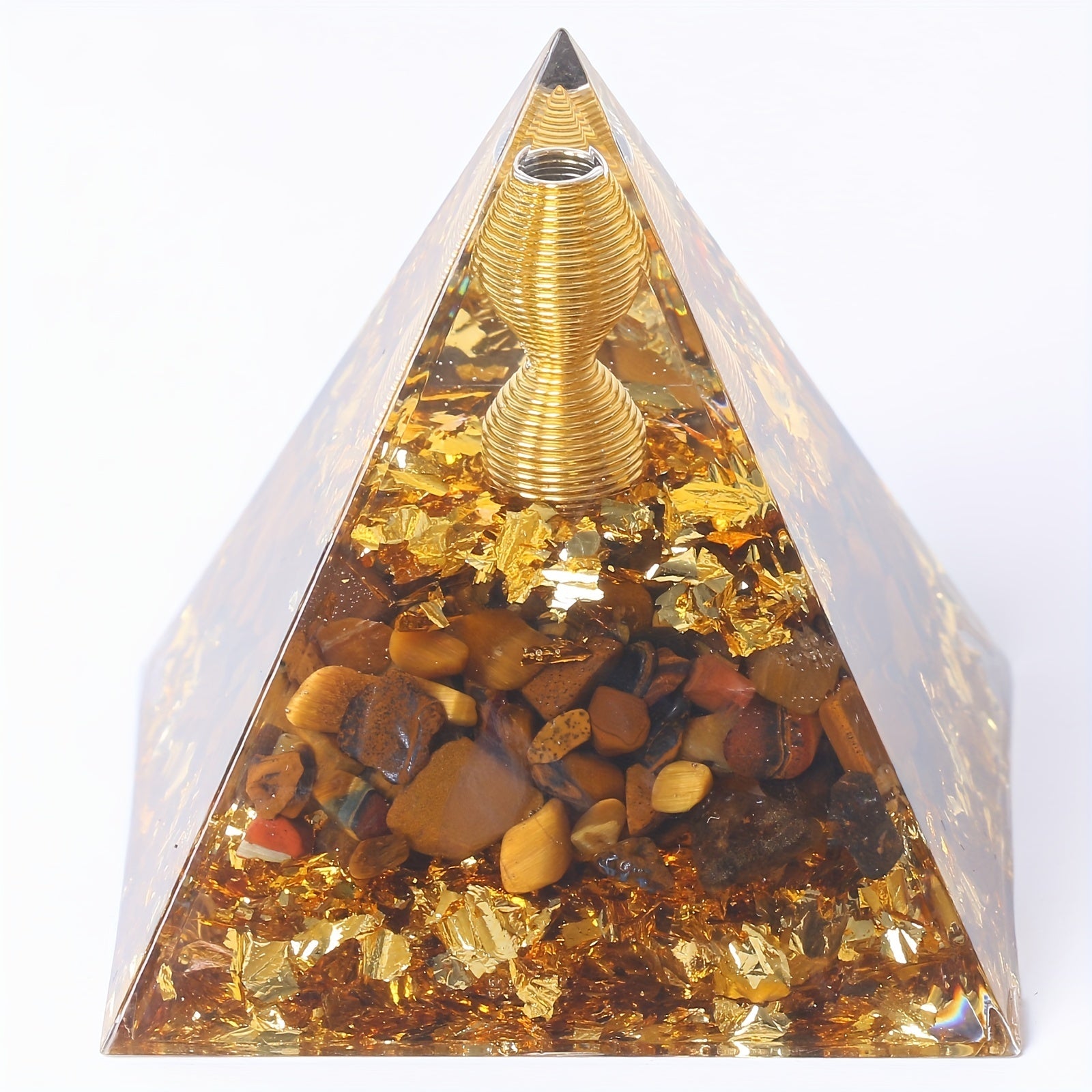 Orgone Pyramid Natural Crystal Energy Generator