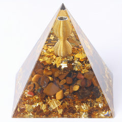 Orgone Pyramid Natural Crystal Energy Generator