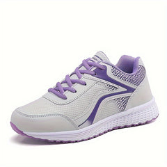 Women's Mesh Tennis Sports Shoes Lightweight Non slip Walking Shoes
