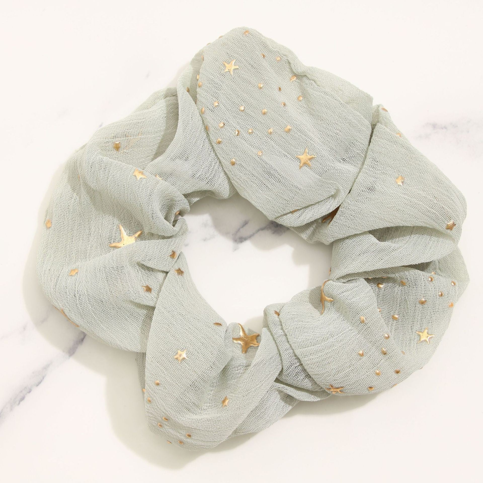 Star Hair Scrunchies Elastic Hair Bands Ponytail Hair Ties