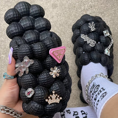 Charm Bubble Slide Sandals Women's Outdoor Footwear