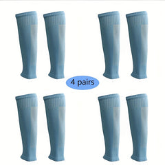Professional Football Sock Adult Long Tube High Elastic Leg Protector Sock