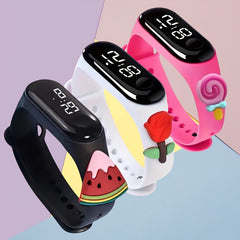 3pc Smart LED Watch Set with Holiday Greetings