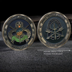 US Army Special Forces Challenge Coin Green Beret Coin