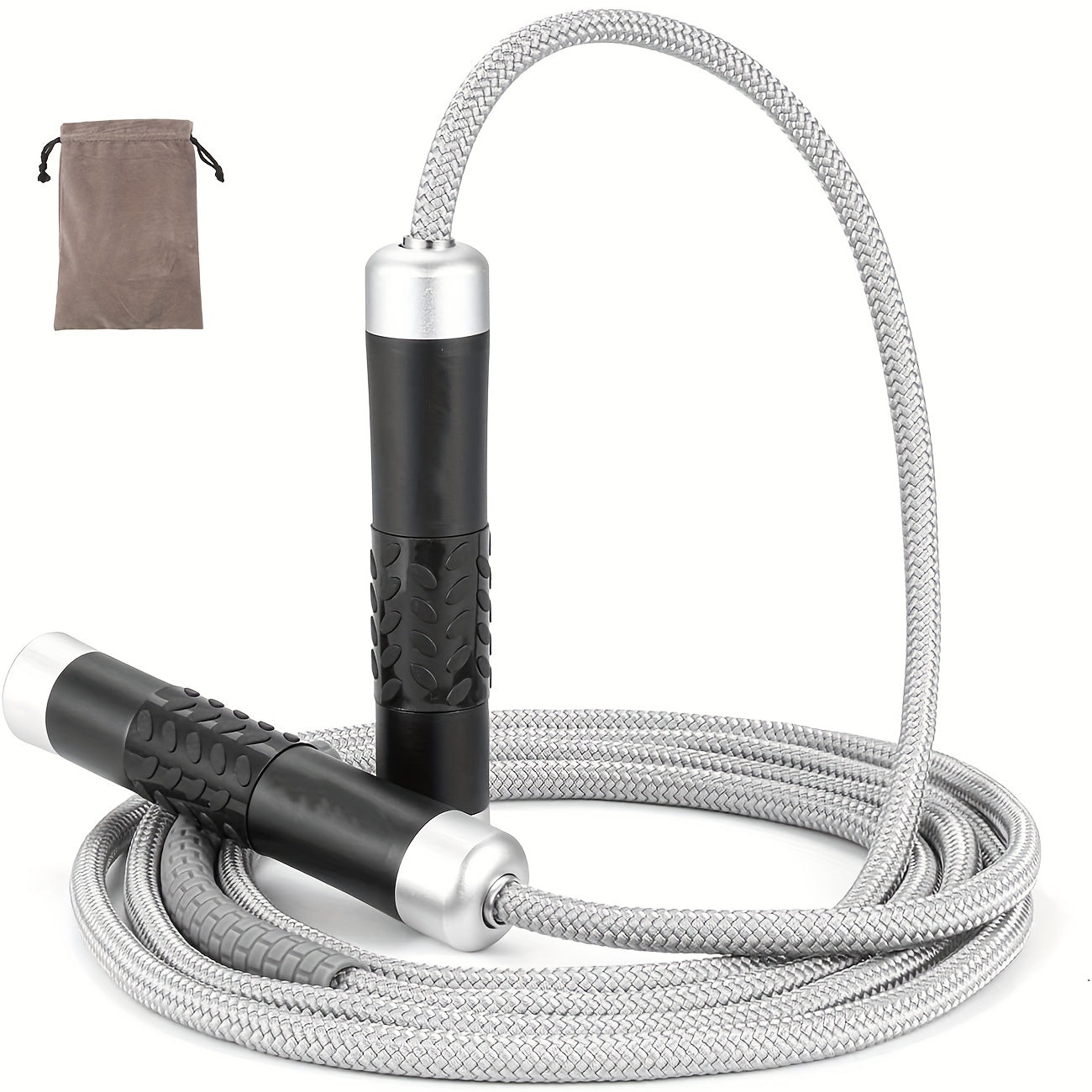 Adjustable Weighted Jump Rope for Fitness Training