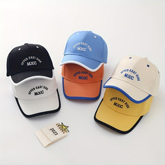 Kids' Sunshade Baseball Cap for Outdoor, Breathable with Pattern