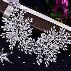Crystal Hair Combs Wedding Accessories Rhinestone Headpiece