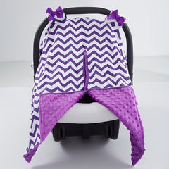Irregular Stripe Car Seat Sunshade Cover