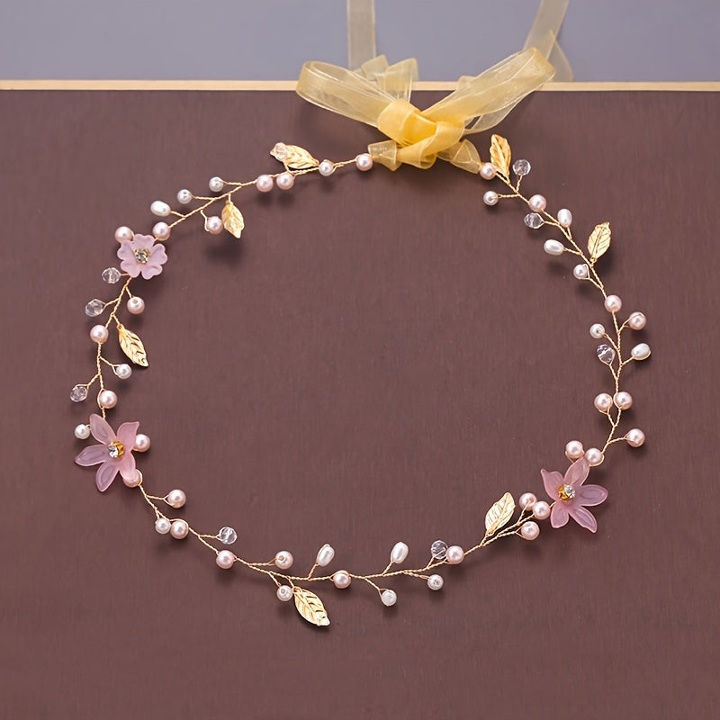 Crystal Beaded Headband Wedding