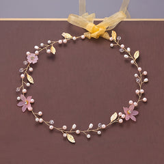 Crystal Beaded Headband Wedding